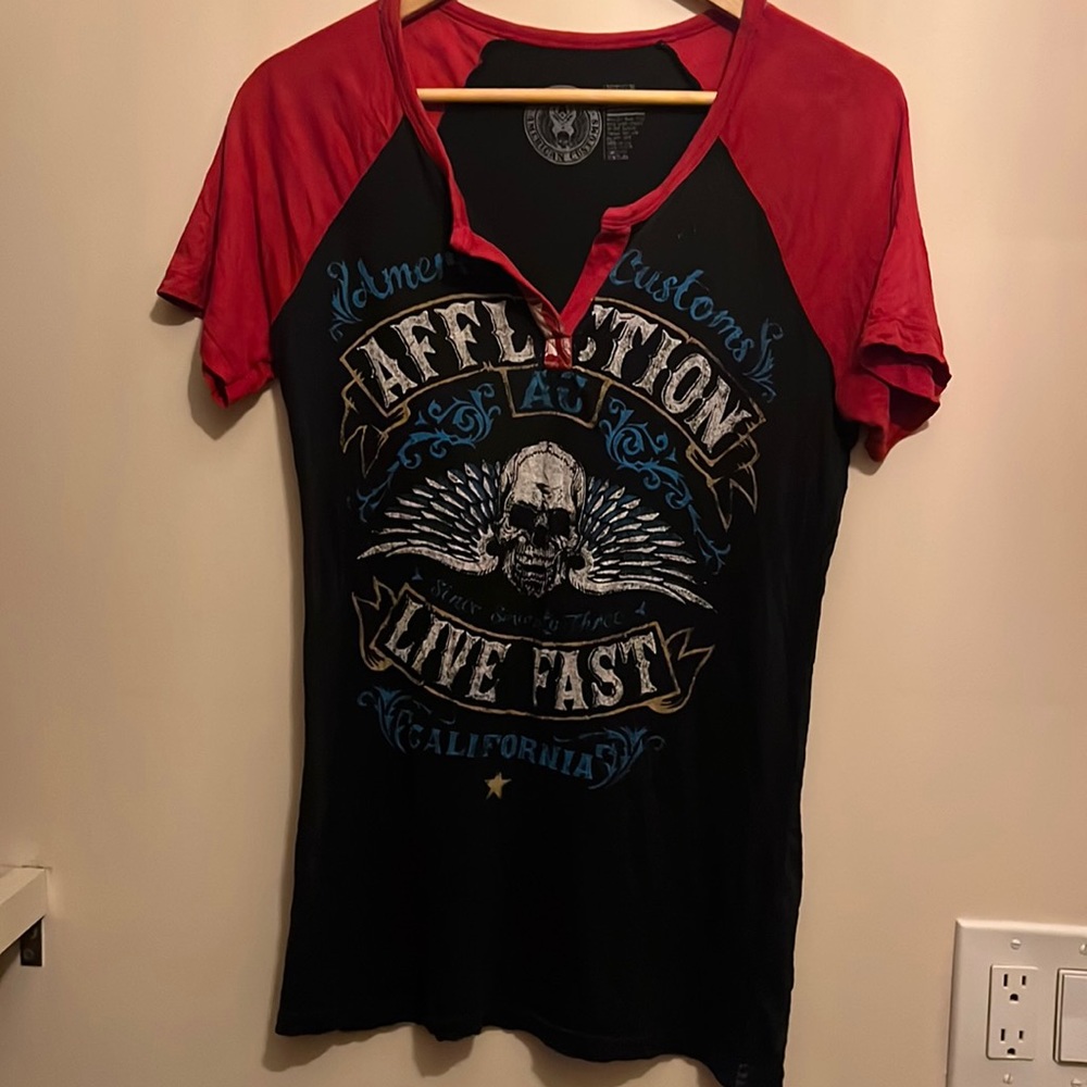Affliction medium tee